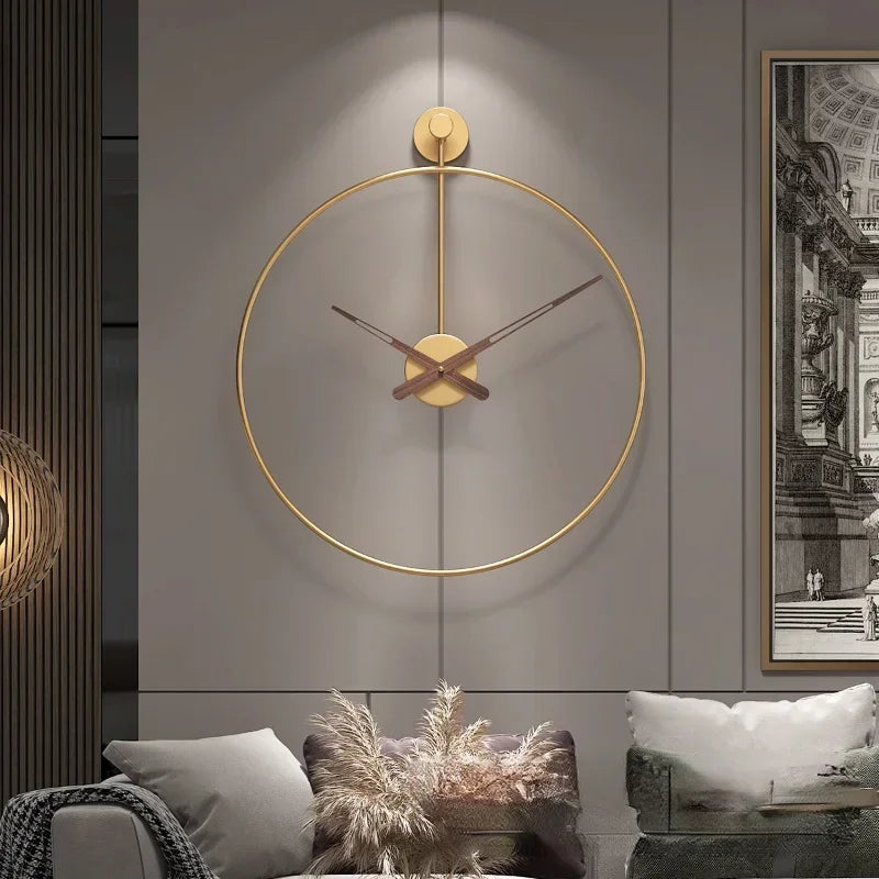 TimeSleek - Moderne Wandklok Voor Moeiteloze Elegantie