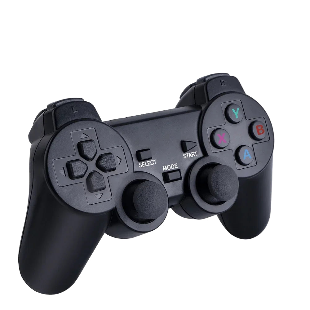 RetroArcade – Console di Gioco 4K con 2 Controller Wireless e Biblioteca Giochi Integrata