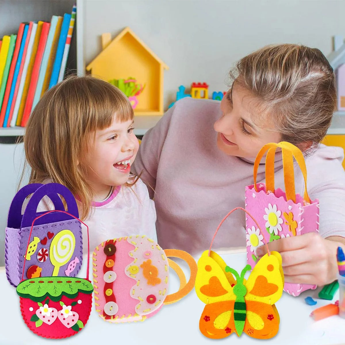 FunStitch - DIY kids' bags with easy sewing and gluing