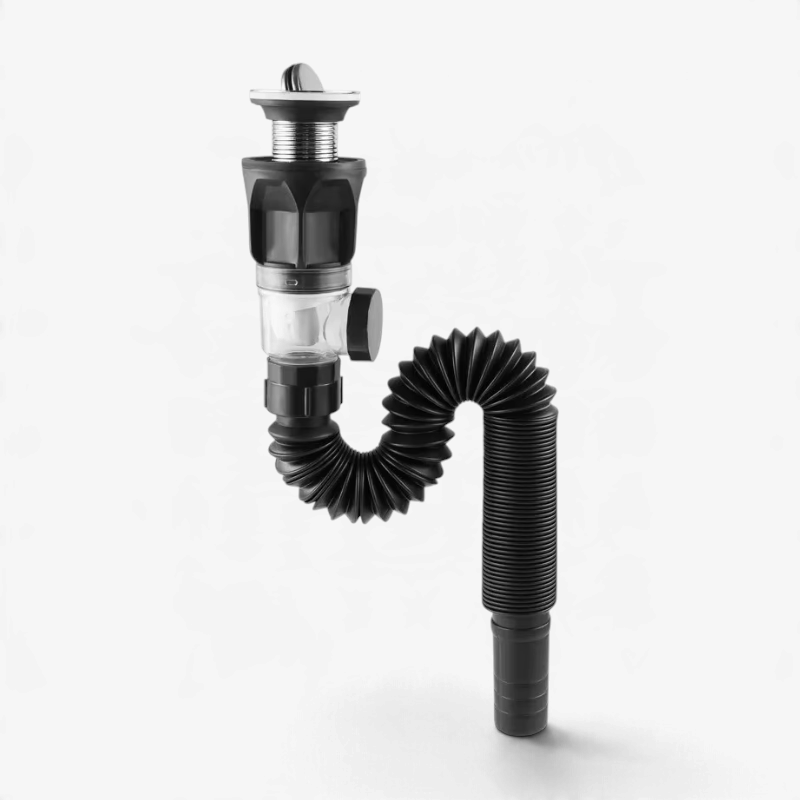 DrainFlex - Tubo de escoamento flexível com filtro integrado