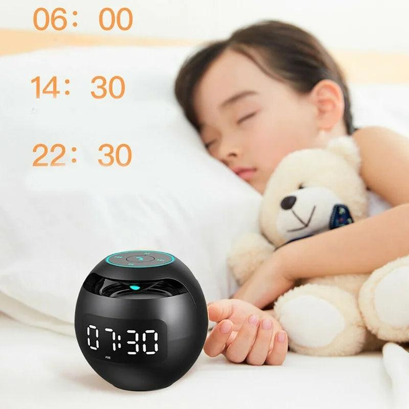 GlowSphere - Bluetooth alarm clock speaker with dynamic light and vivid sound
