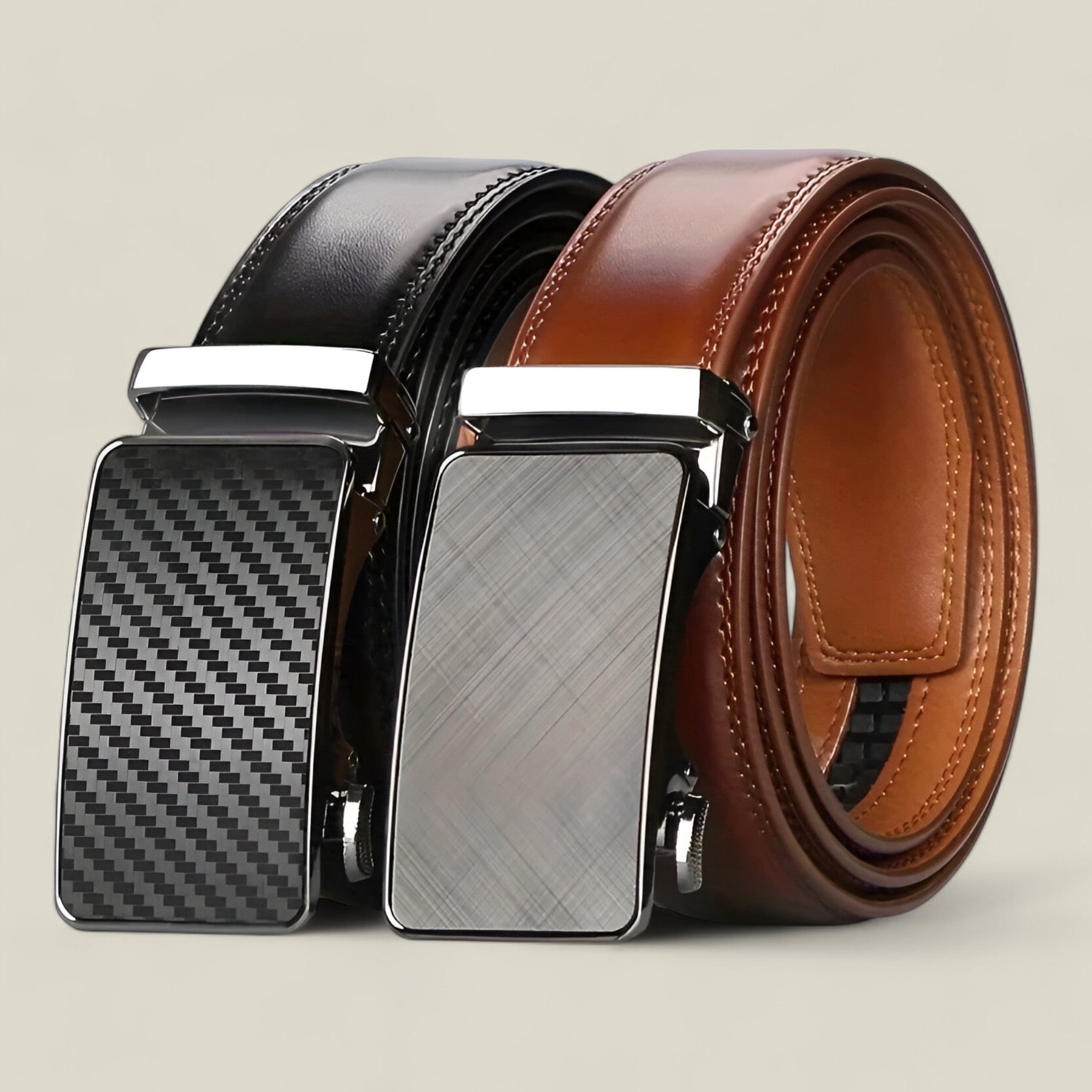 Aiden - Curea stilată cu cataramă automată pentru eleganță zilnică