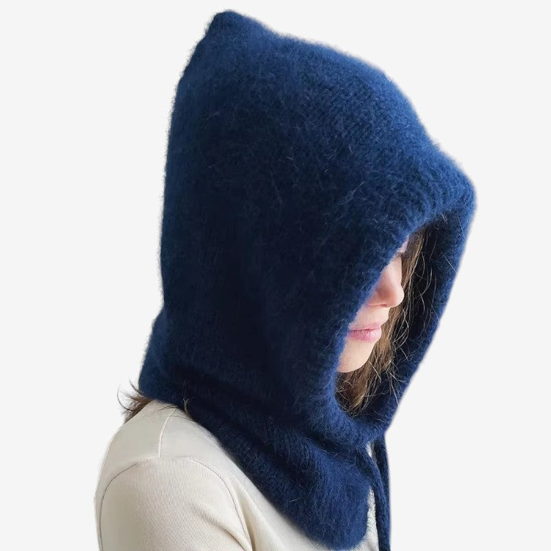Luna - Women's Hooded Scarf with Adjustable Drawstring