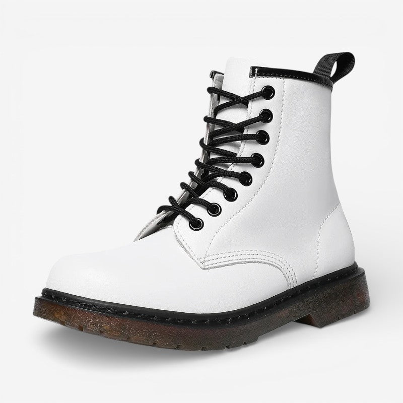 Elara – Round Toe Ankle Boots With Lace Up Closure