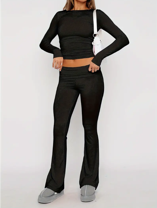Chaveli - Refined 2-Piece Set with Long Sleeves