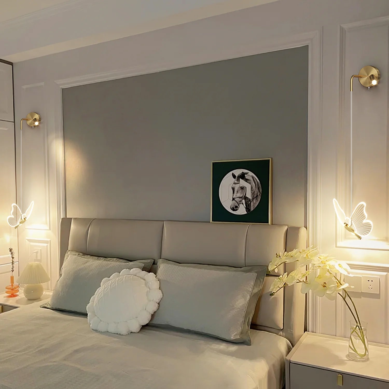 LumiFly – Applique a Forma di Farfalla con LED Integrato