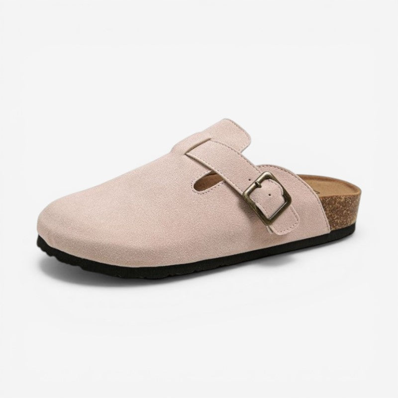 Mirren – Chaussons à enfiler mi-couverts avec boucle