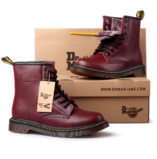 Baldwin - Winter-Ready Ankle Boots with Cozy Fur Lining and Anti-Slip Stability