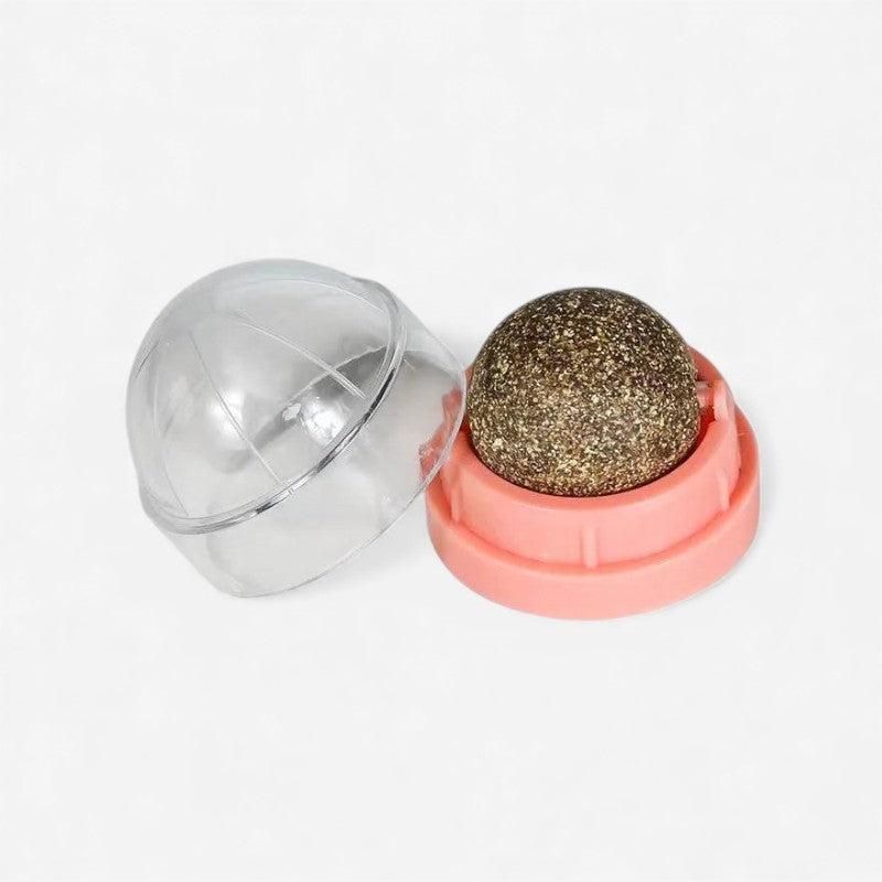 PawSphere – Cat Toy with Wall Mount and Movable Ball Design