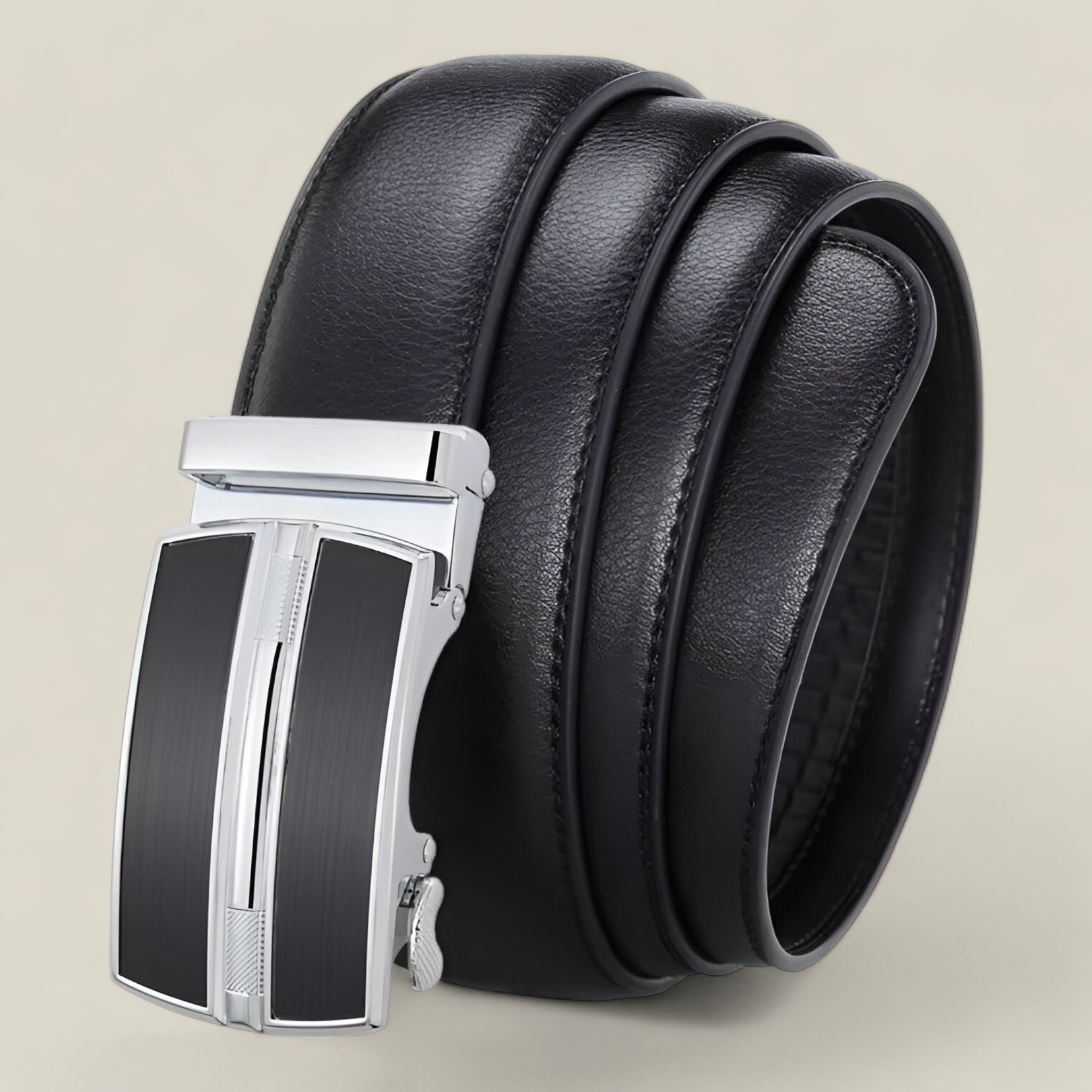 Lucas - Ceinture stylée au design intemporel avec boucle automatique épurée