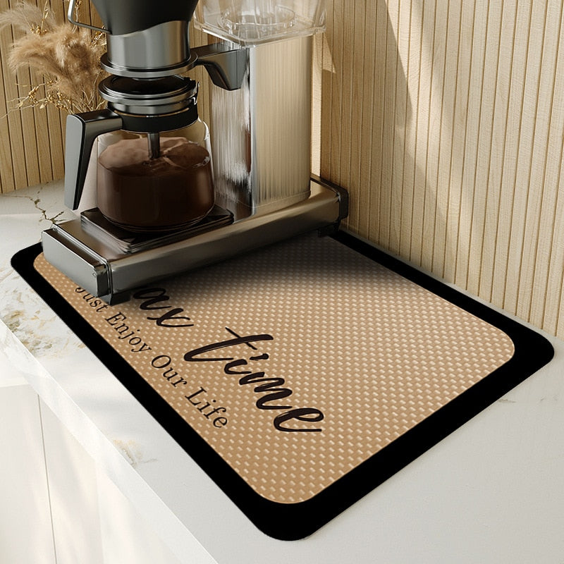 DrySmart - Tapis pliable pour un séchage facile et un plan de travail propre