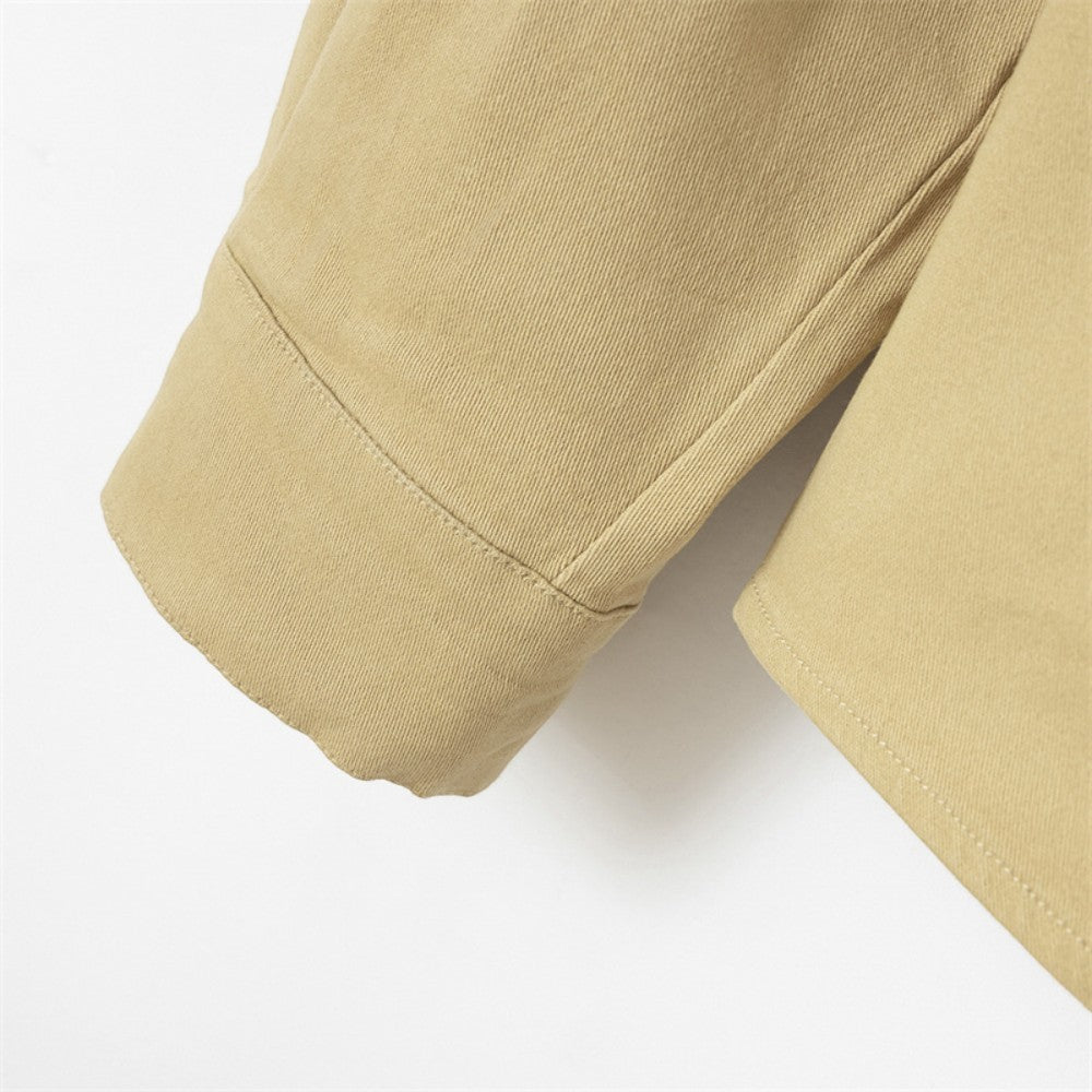 Frank - Chemise à manches longues avec détails usés et poches poitrine