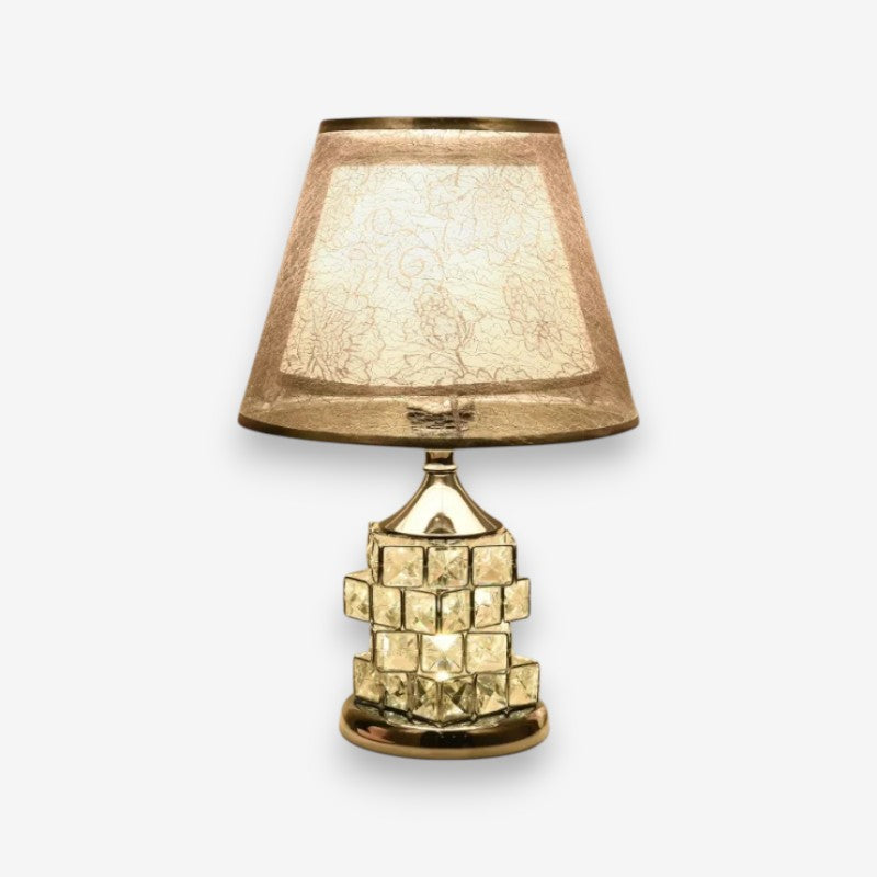 LumaGlow – Crystal LED table lamp for home décor