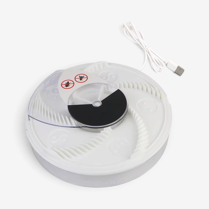Flyguard - Elektromos légycsapda LED-fénnyel és USB-n keresztül tölthető akkumulátorral