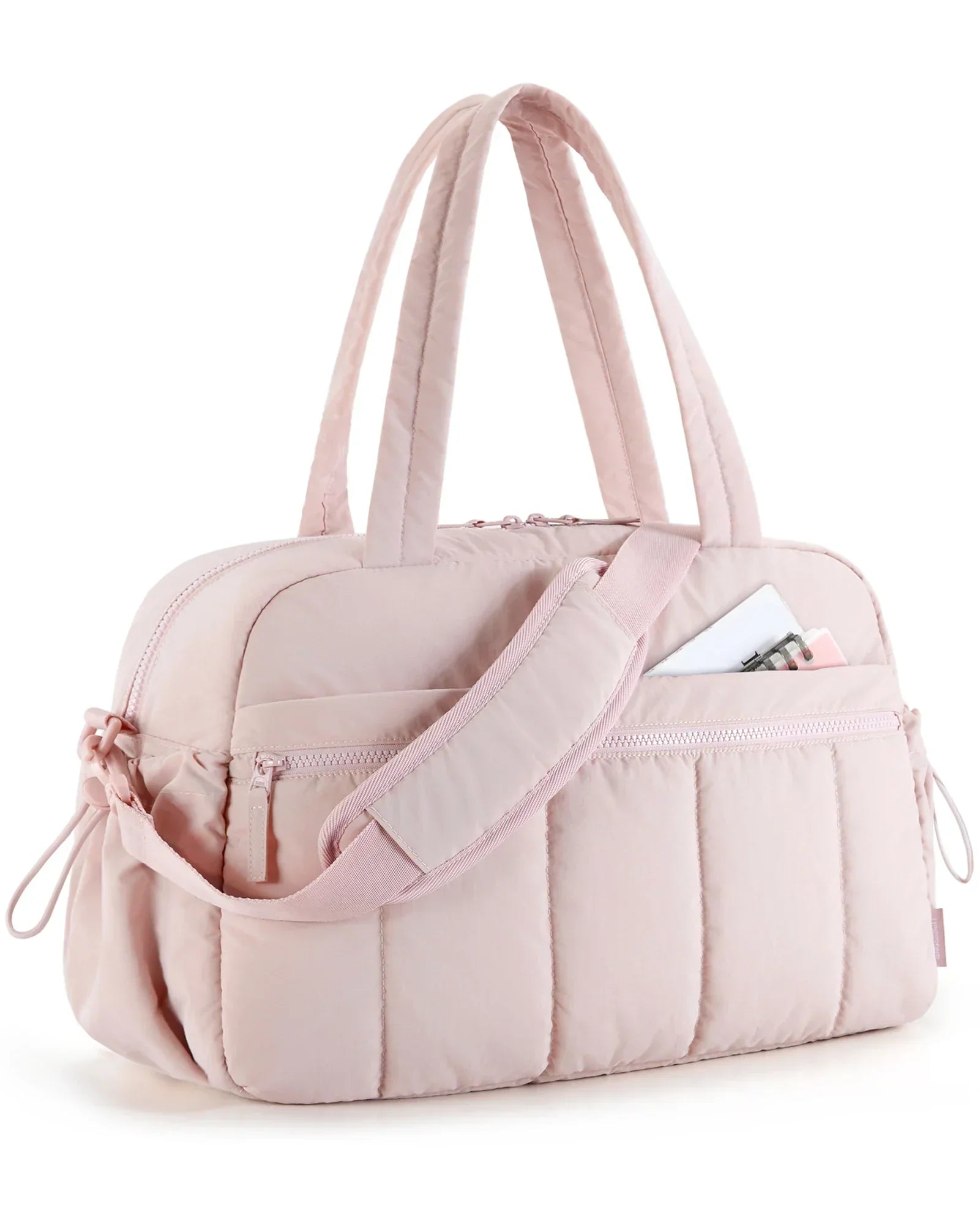 LuxeMama - Borsa per pannolini elegante con portabiberon isolati