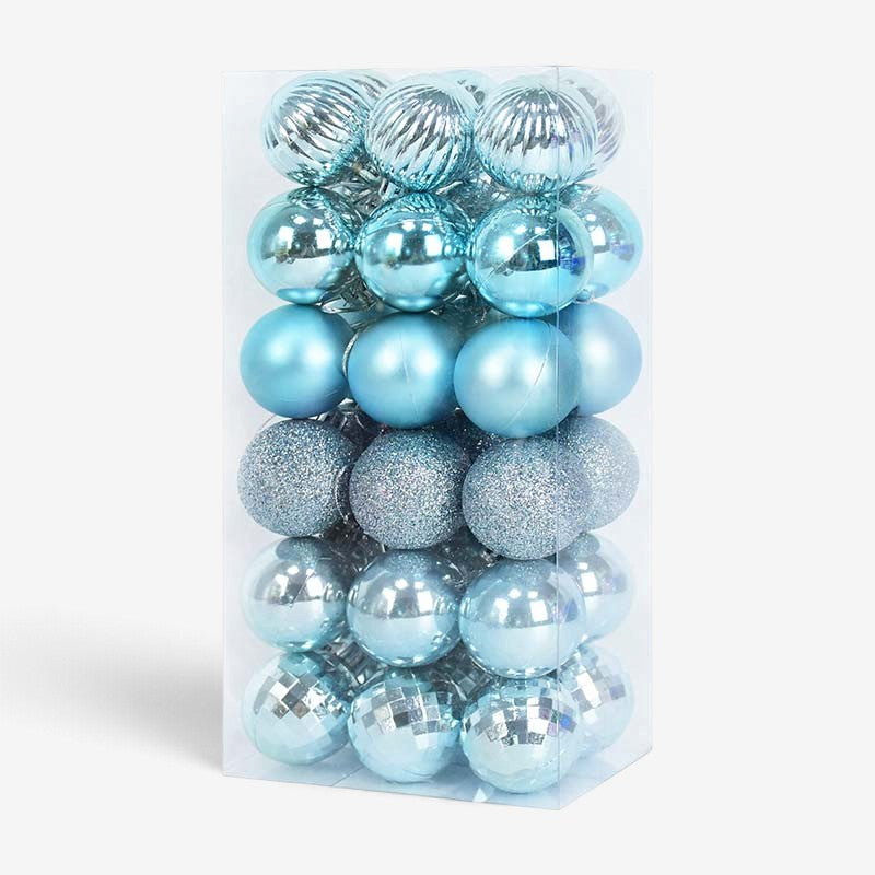NoelBells - Bolas de Natal para árvore com estrutura em plástico