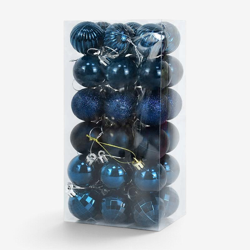 NoelBells - Bolas de Natal para árvore com estrutura em plástico