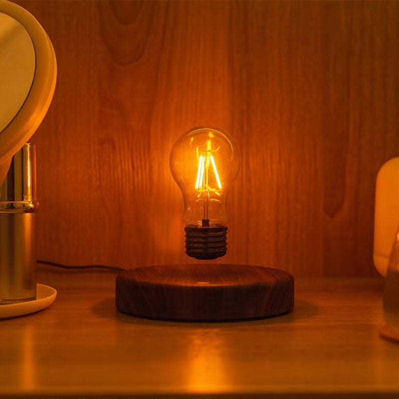 BulbGlow - Unosząca się lampa Edison z magnetyczną lewitacją