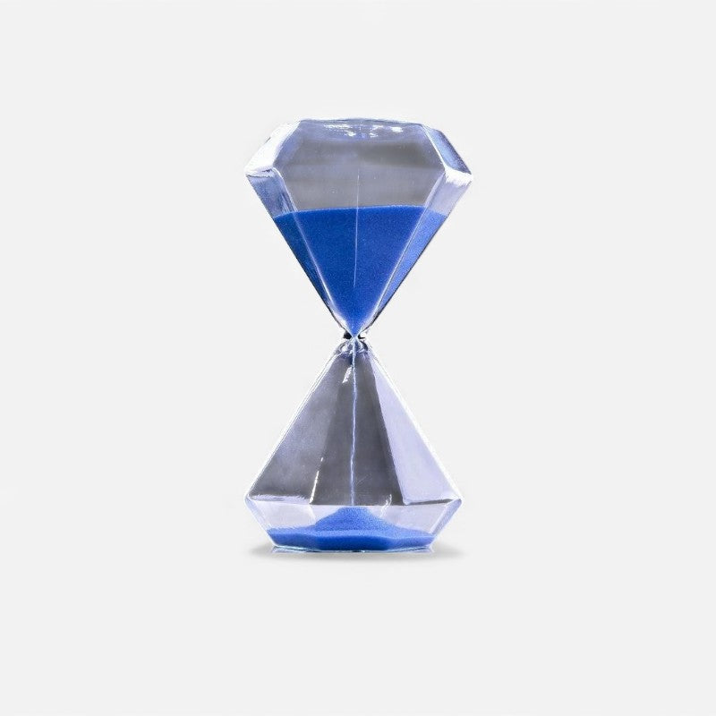 TimeGem – Clessidra Decorativa con Design Ispirato ai Diamanti e Creativo