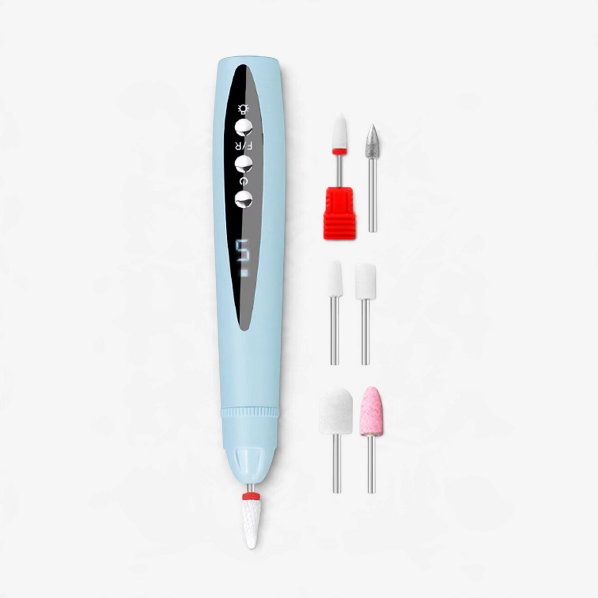 NailVanta – Torno de uñas y lámpara UV para gel 2 en 1, para dar forma a las uñas y curar el gel