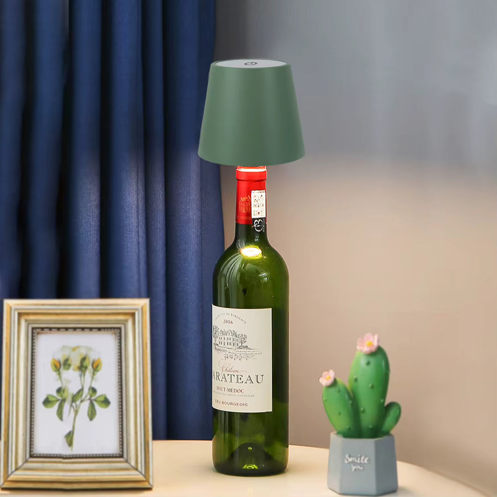 LumiPleat - Lampada da tavolo a LED senza fili con controllo touch