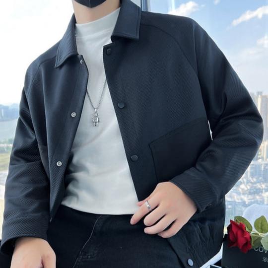 Alwin - Stijlvolle Button-Down jas met praktische zakken