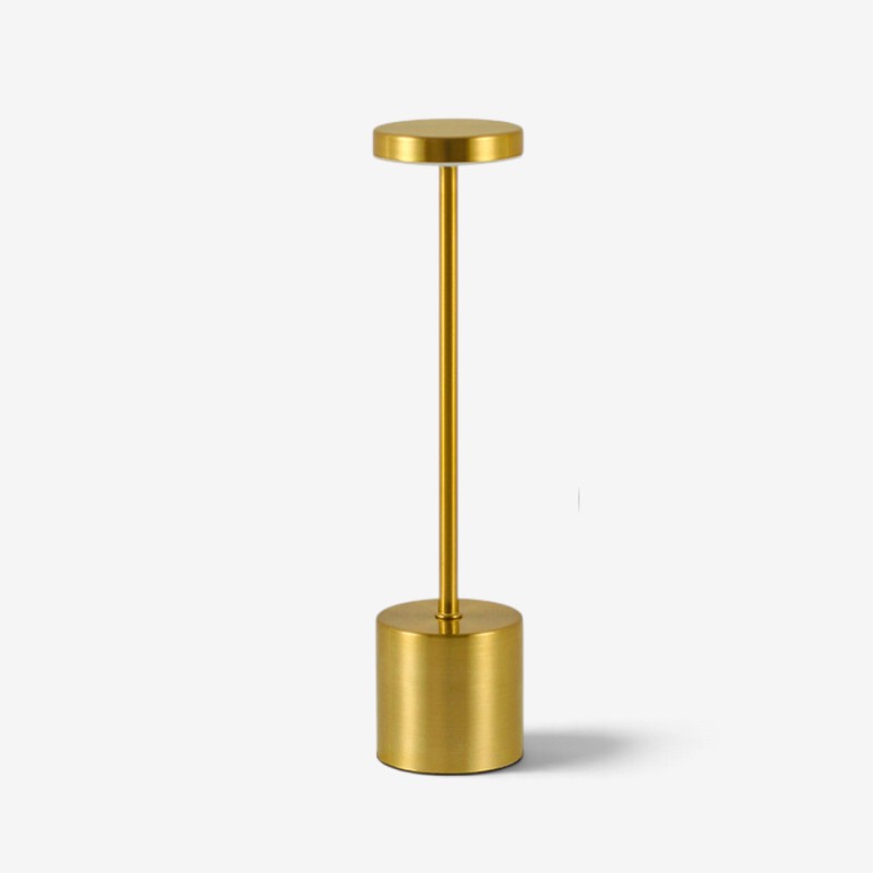 GlowTouch - Lampada da tavolo con controllo touch e base in metallo