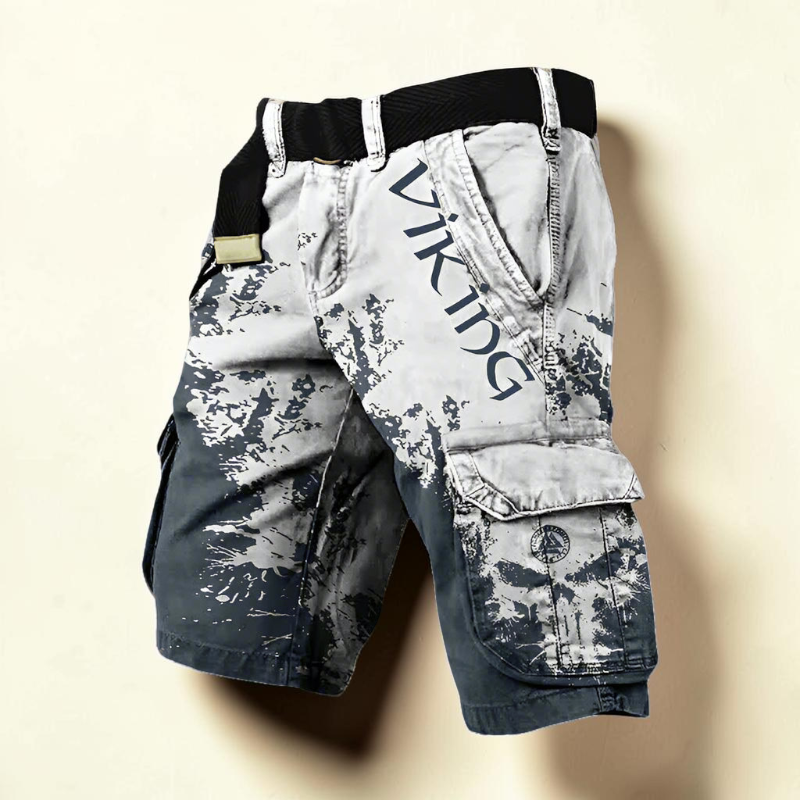 Men’s Printed Pocket Shorts