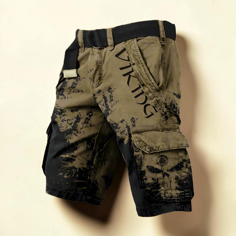 Men’s Printed Pocket Shorts