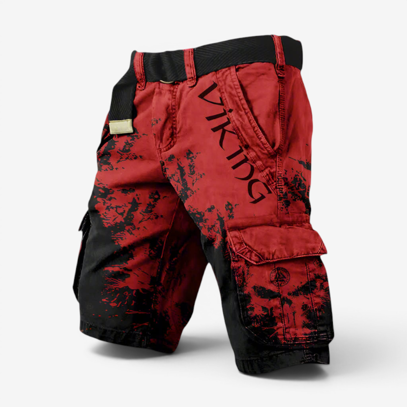Men’s Printed Pocket Shorts
