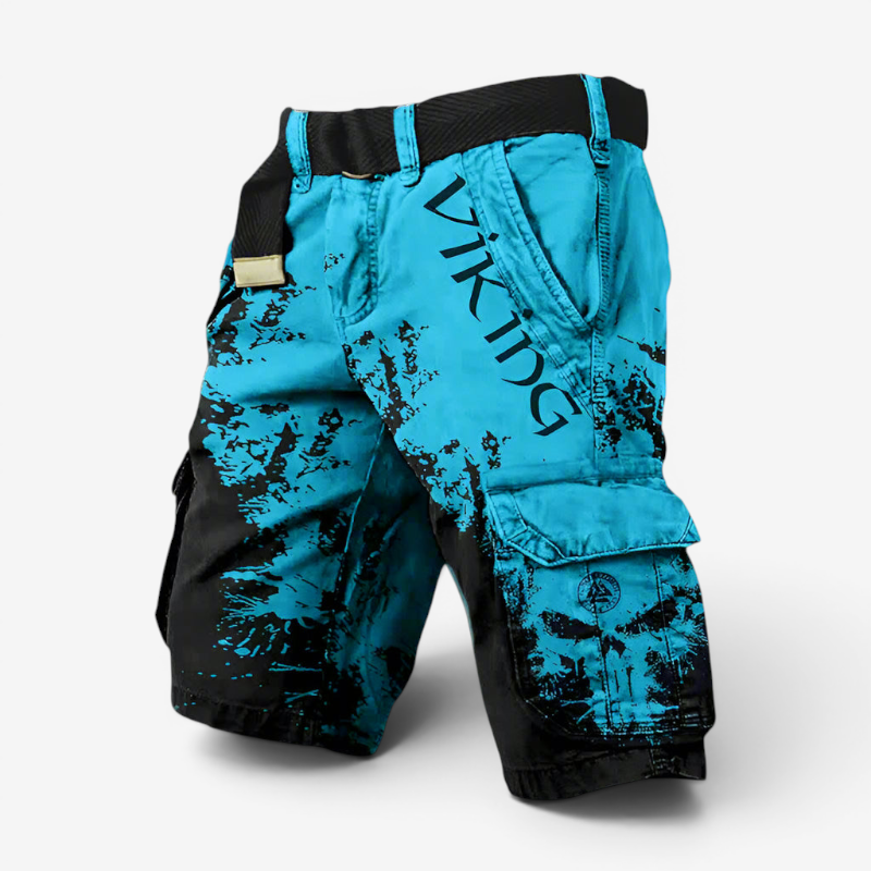 Men’s Printed Pocket Shorts