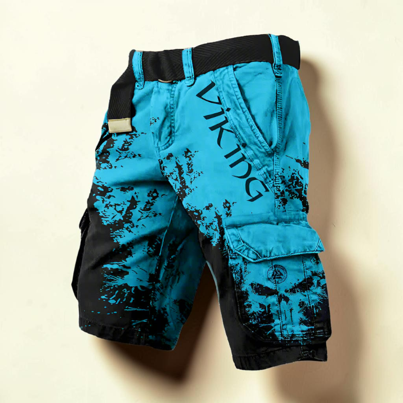 Men’s Printed Pocket Shorts