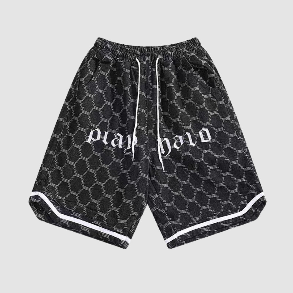 Martijn - Wide Fit Shorts with Drawstring Waistband and Side Pockets