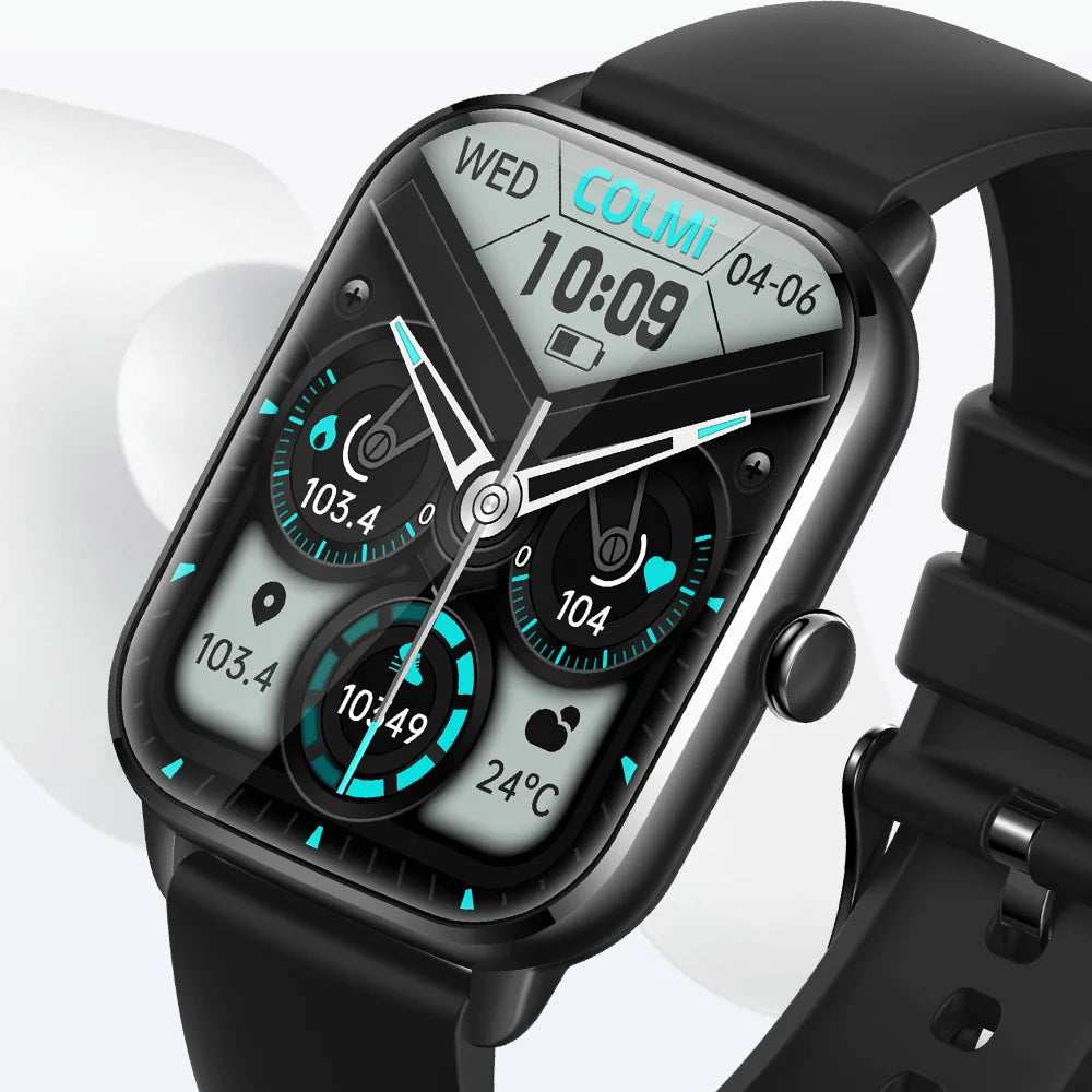 ScreenArc - Montre connectée COLMI C61 avec écran IPS de 1.9 pouces