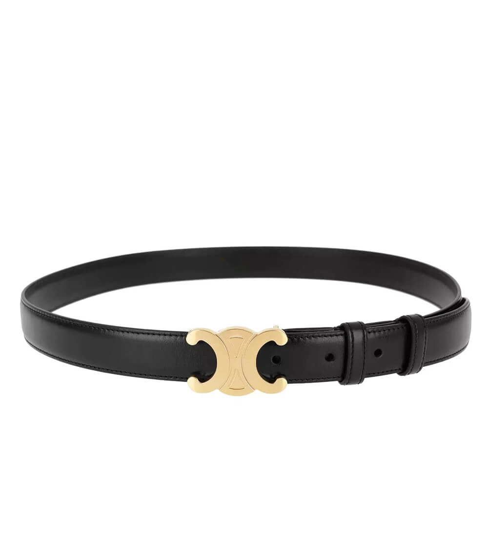 EleganceBelt - Ceinture de luxe avec accent doré pour un look raffiné