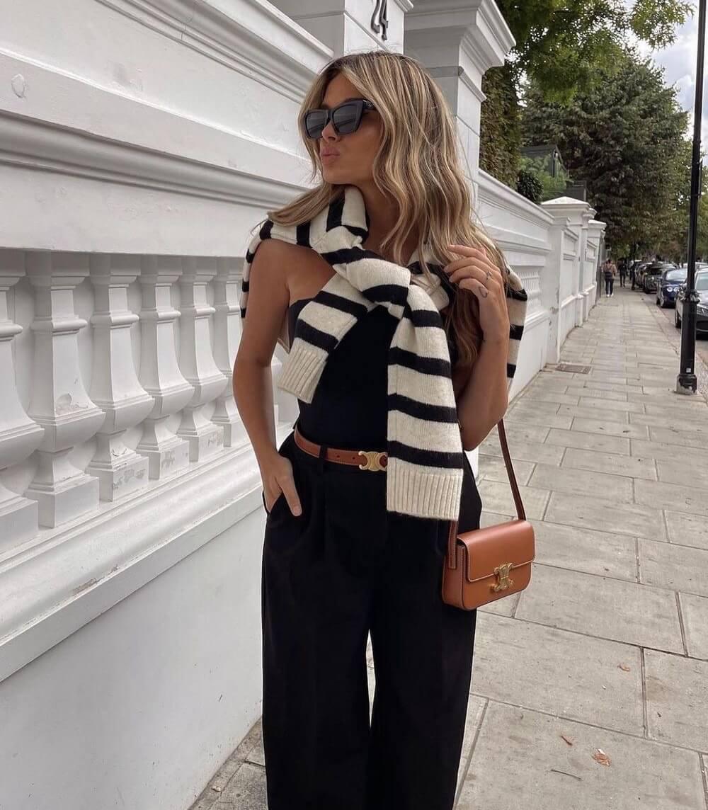 EleganceBelt - Ceinture de luxe avec accent doré pour un look raffiné