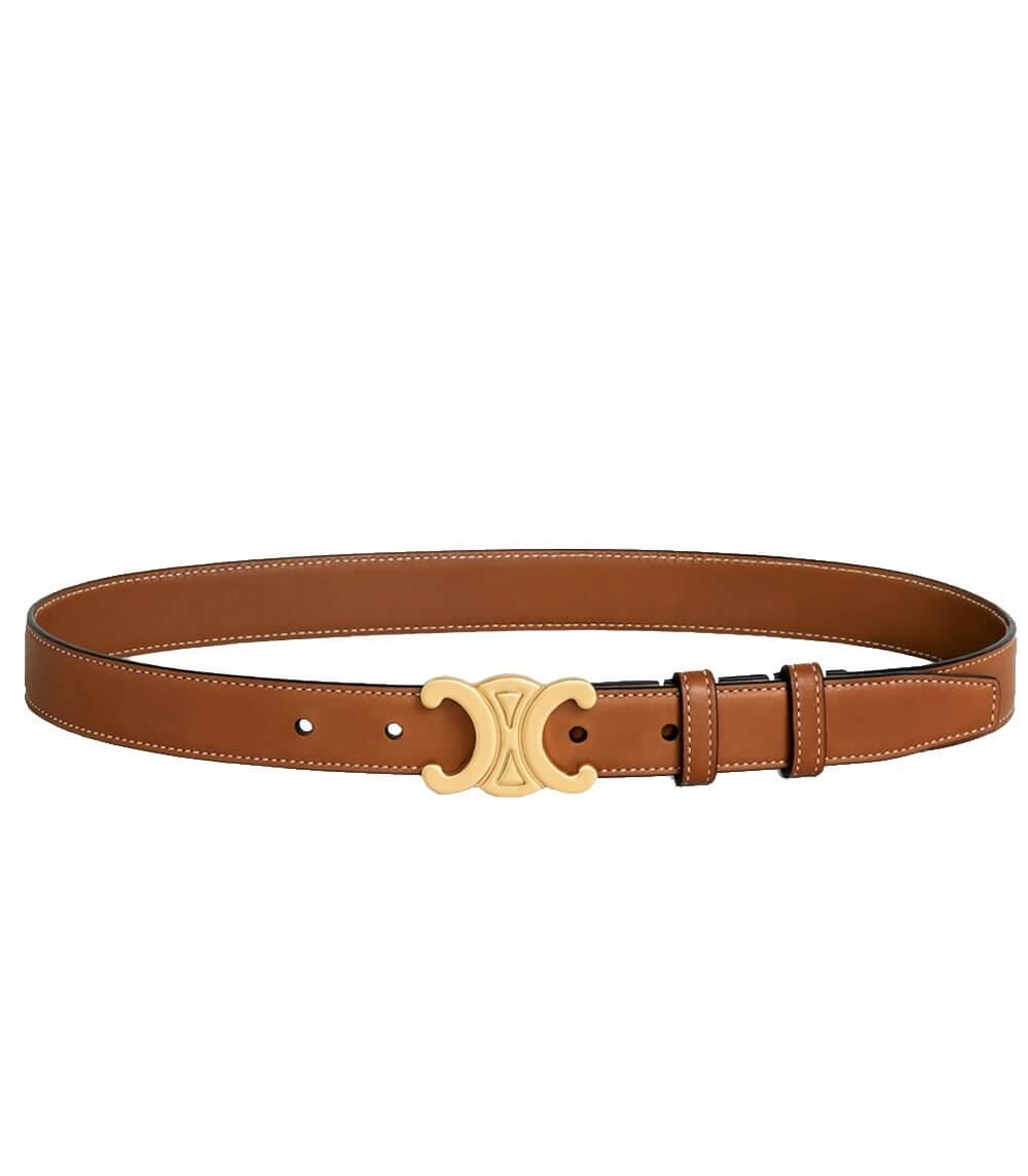 EleganceBelt - Ceinture de luxe avec accent doré pour un look raffiné