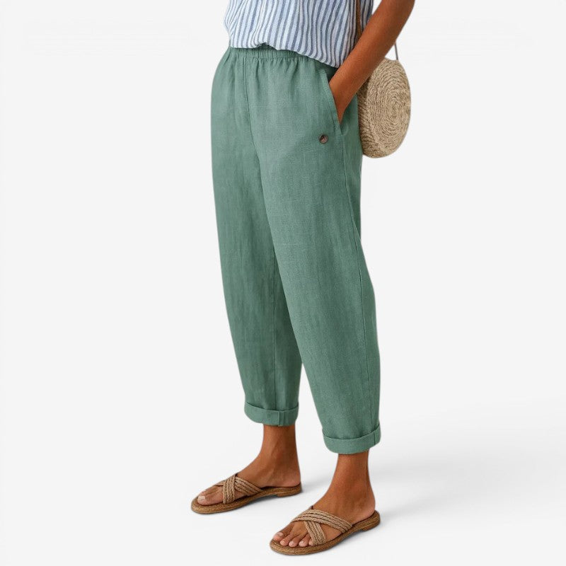Women’s Wide Leg Pocket Trousers