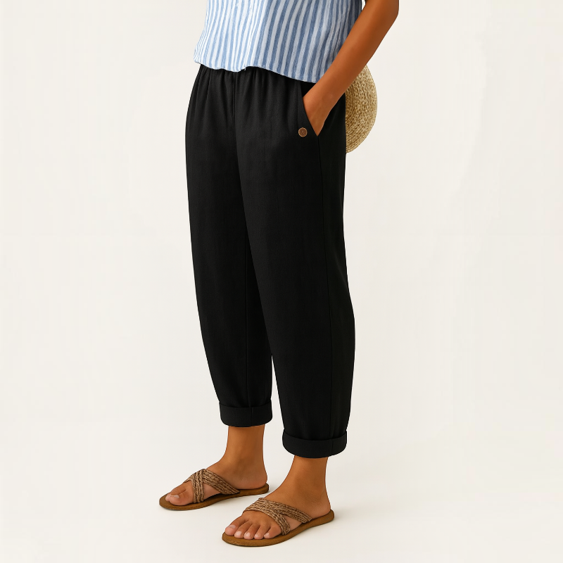 Women’s Wide Leg Pocket Trousers