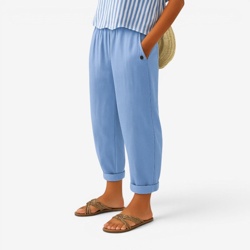 Women’s Wide Leg Pocket Trousers