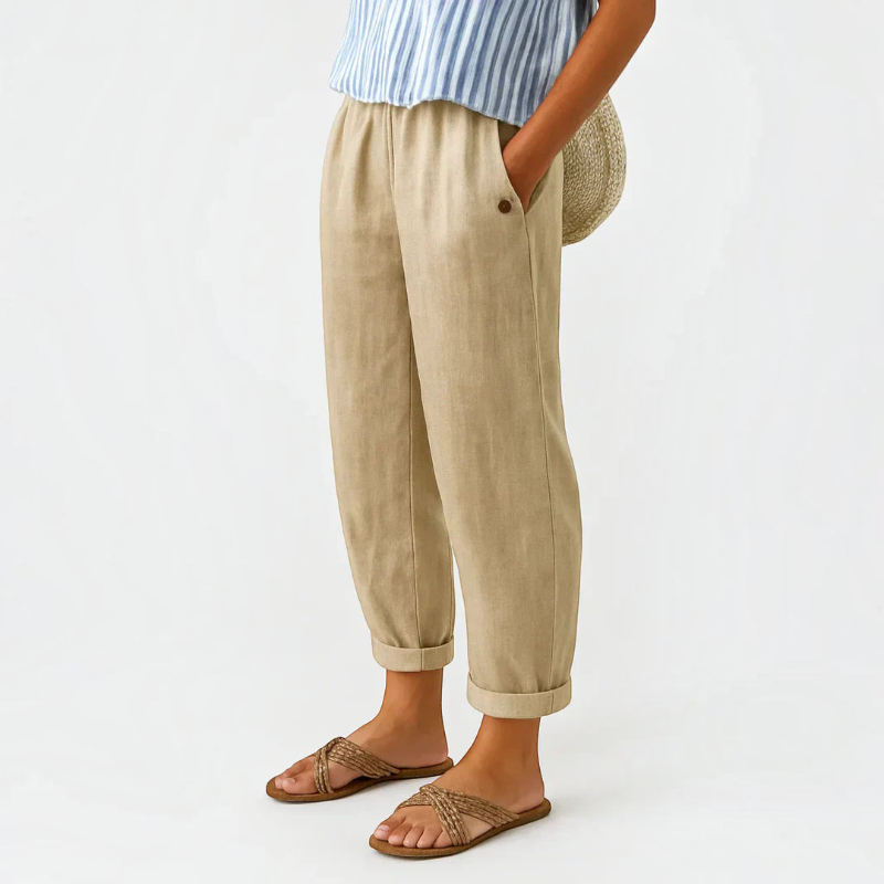Women’s Wide Leg Pocket Trousers