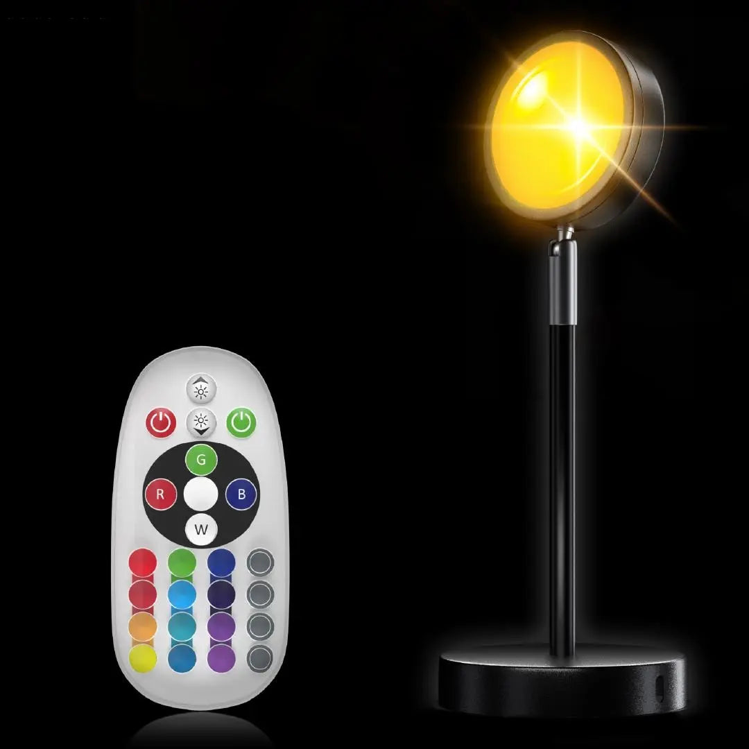 SunsetGlow - LED projektorová lampa pro atmosférické osvětlení