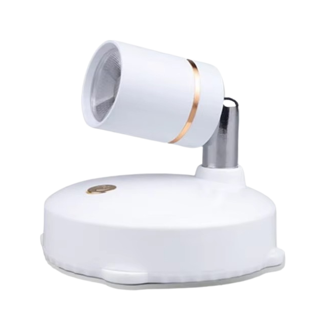VivaGlow - Elegancka lampa projektorowa z regulowaną ostrością i nowoczesnym designem