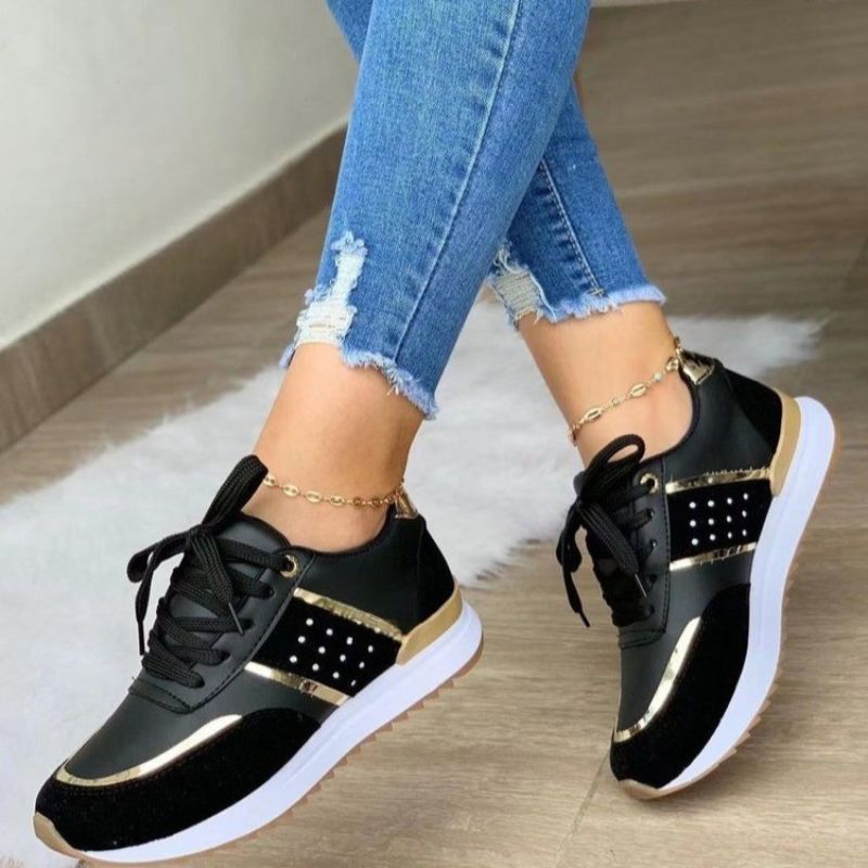 StitchPatch™ - Skórzane damskie buty