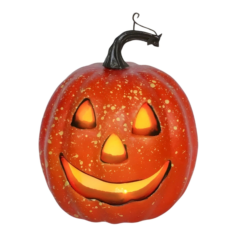 SpookSquash – Decorațiune de dovleac de Halloween cu design festiv pentru interior și exterior