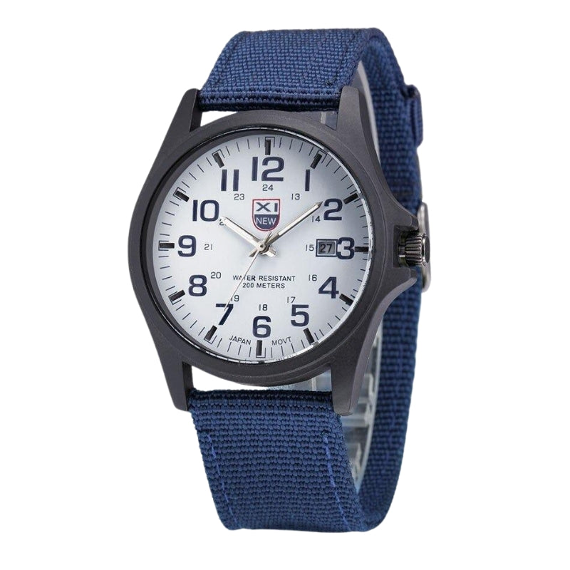 Dominic – Round Dial Watch with Adjustable Straps