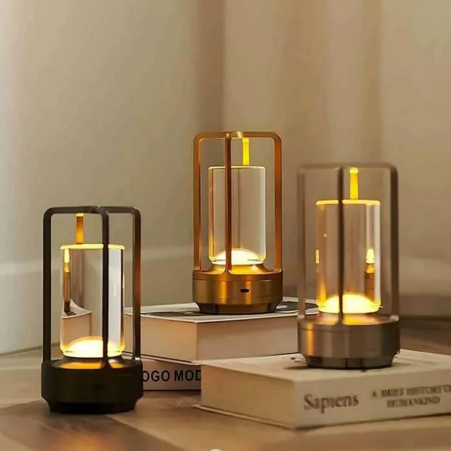 LumaLantern - Lampă de masă decorativă modernă cu design inspirat de felinar