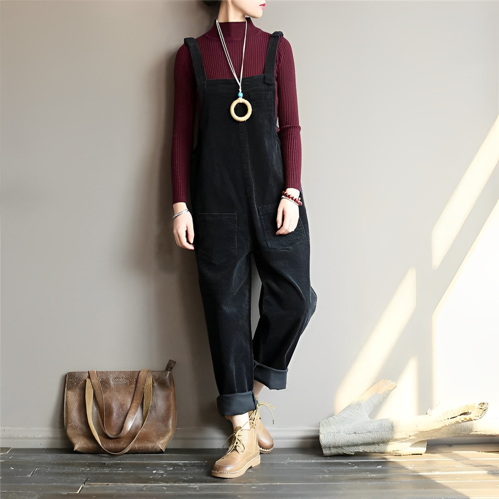 Nilia – Stylish jumpsuit with a relaxed fit and adjustable waistband