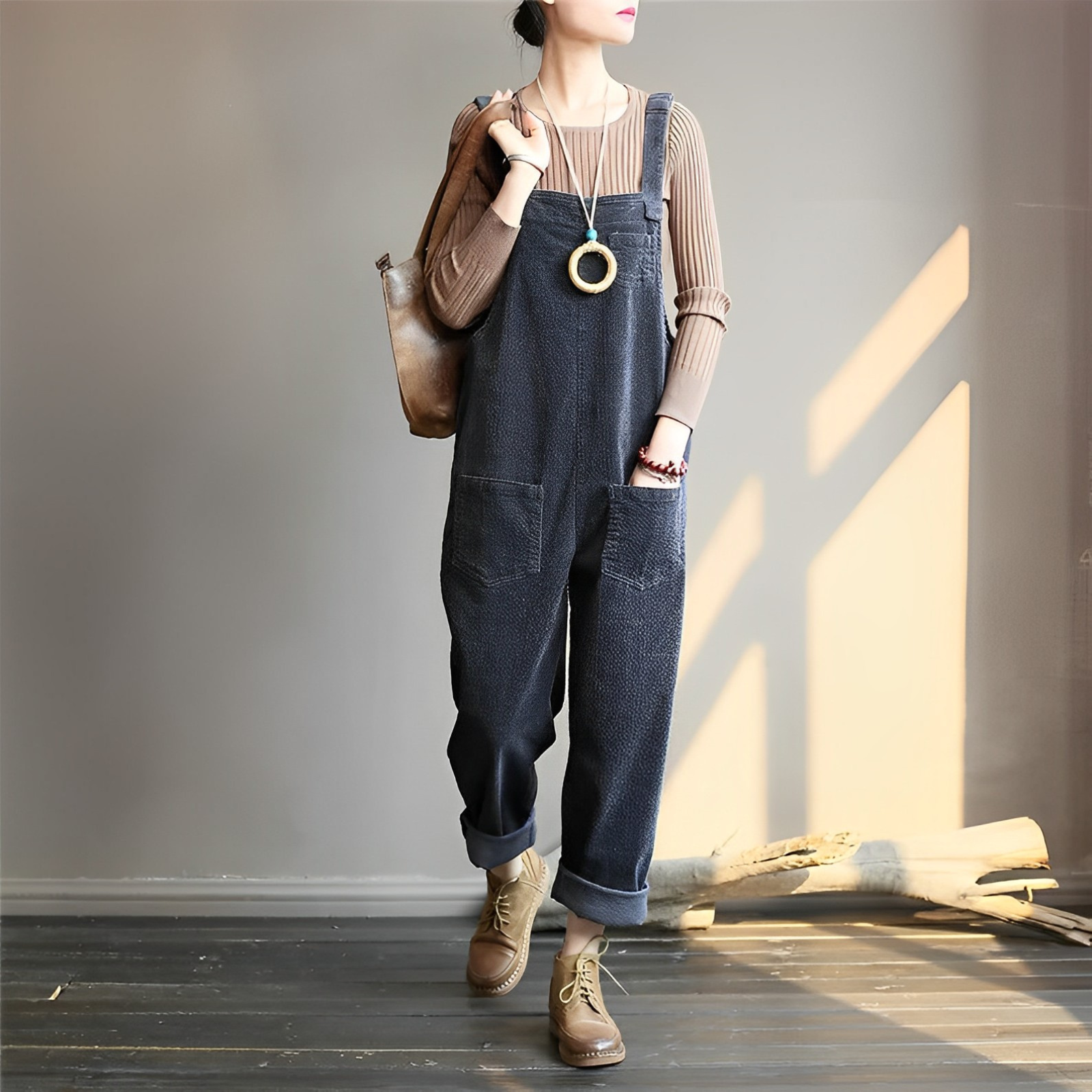 Nilia – Stylish jumpsuit with a relaxed fit and adjustable waistband