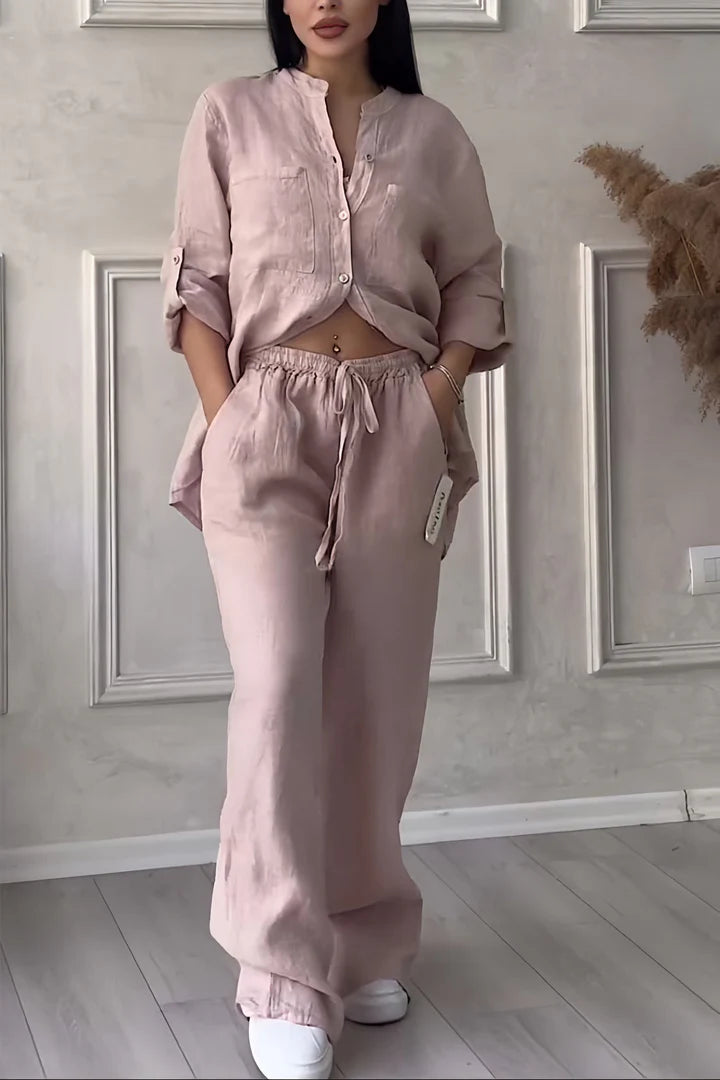 FusionChic™ - Ensemble Robes en Lin Élégantes | 1+1 Gratuit